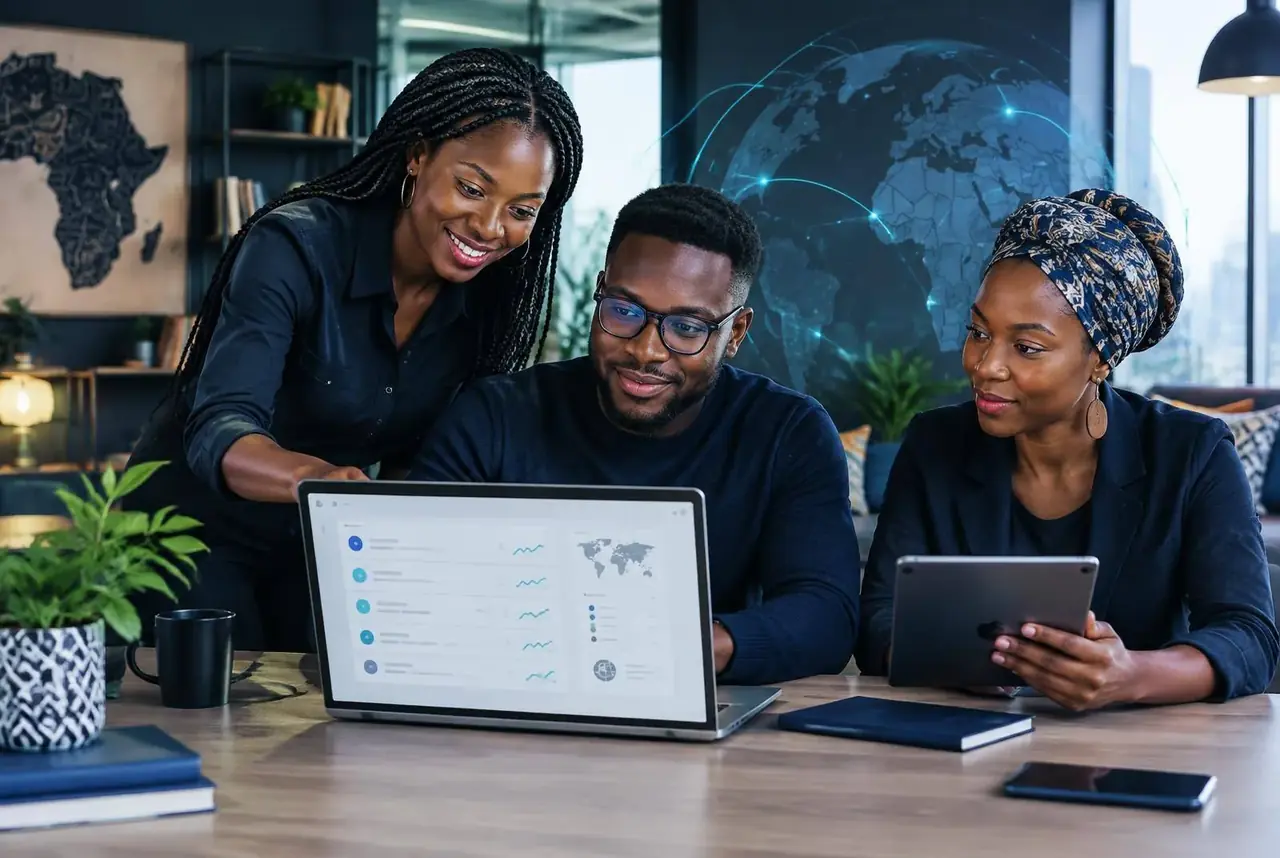 Team managing their domains together from one dashboard