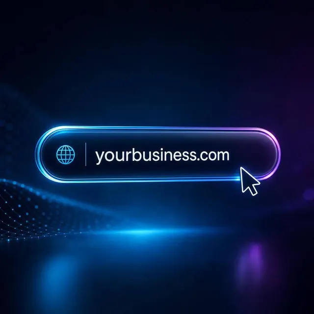 Searching for a business domain name